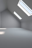 attic recently completed attic renovation